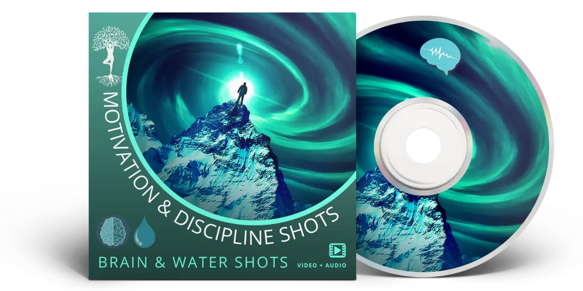 Motivation & Discipline Shots - Brain & Water Shots Subliminals