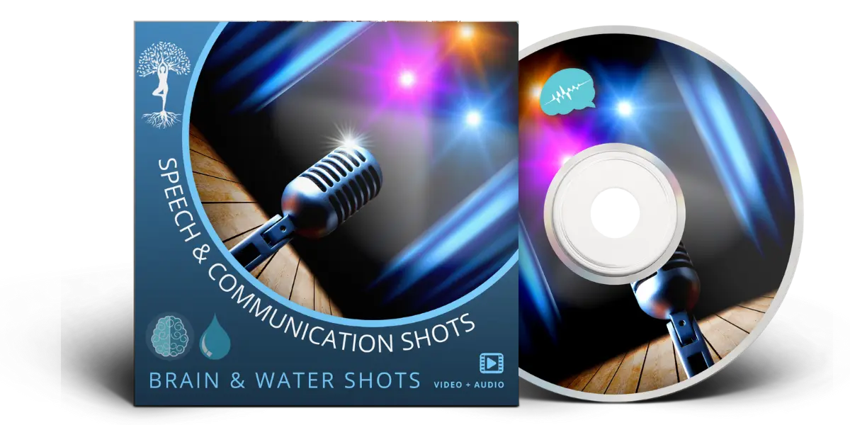Speech & Communication Shots  - Brain & Water Shots Subliminals