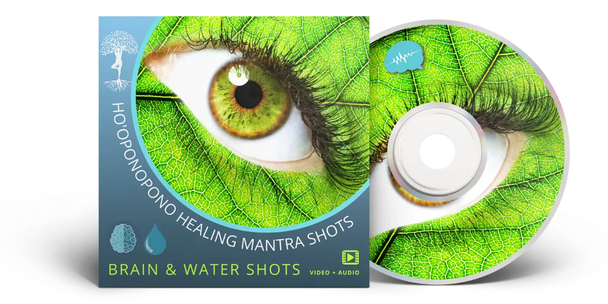 Ho'oponopono Healing Mantra Shots - Brain & Water Shots - Subliminals